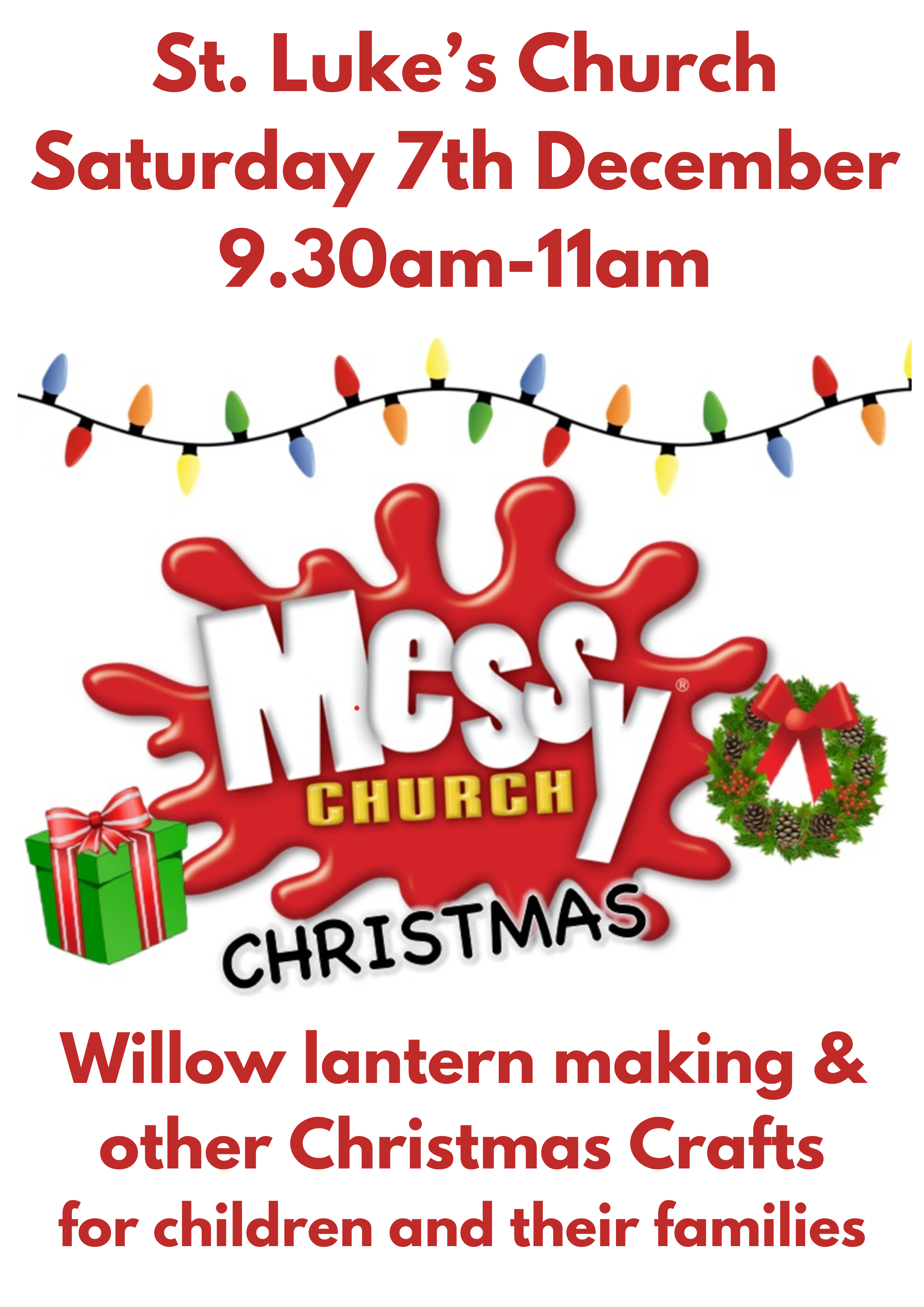 christmas messy church 2024